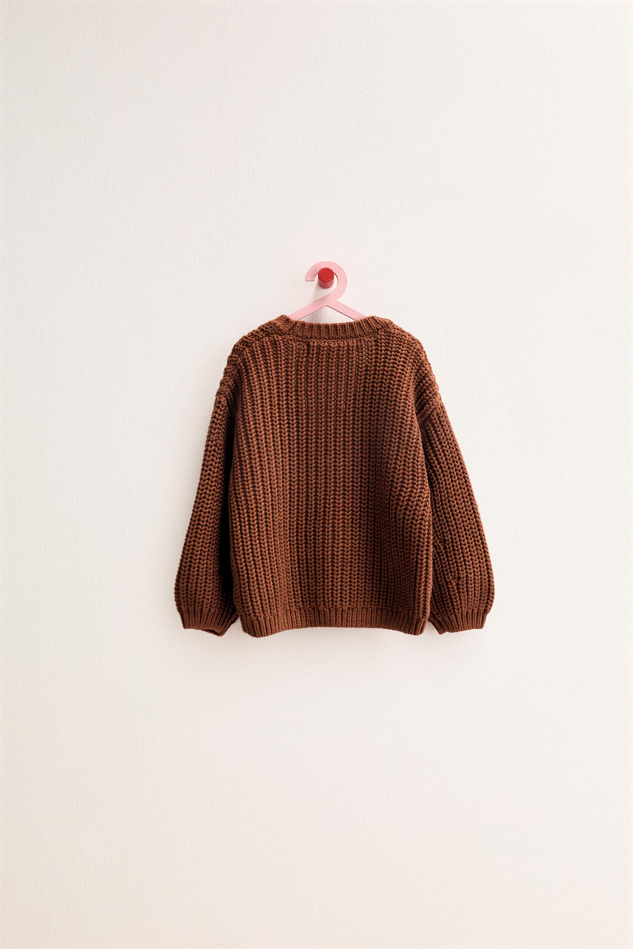 ZARA TIMELESS - GILET EN MAILLE